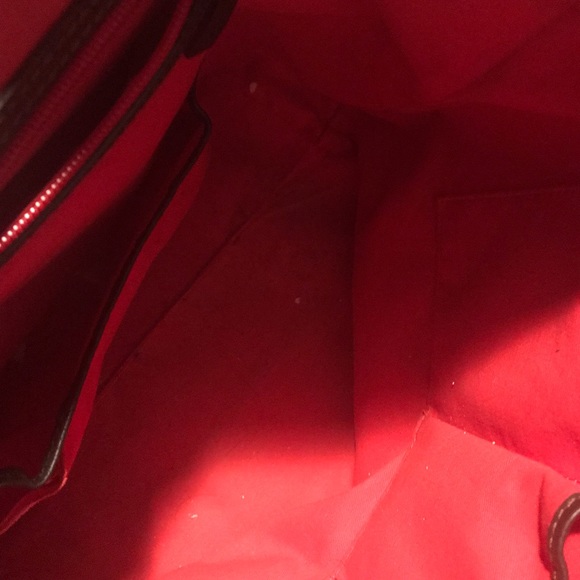 Black Leather Dooney and Bourke Shoulder Bag - Picture 7 of 8